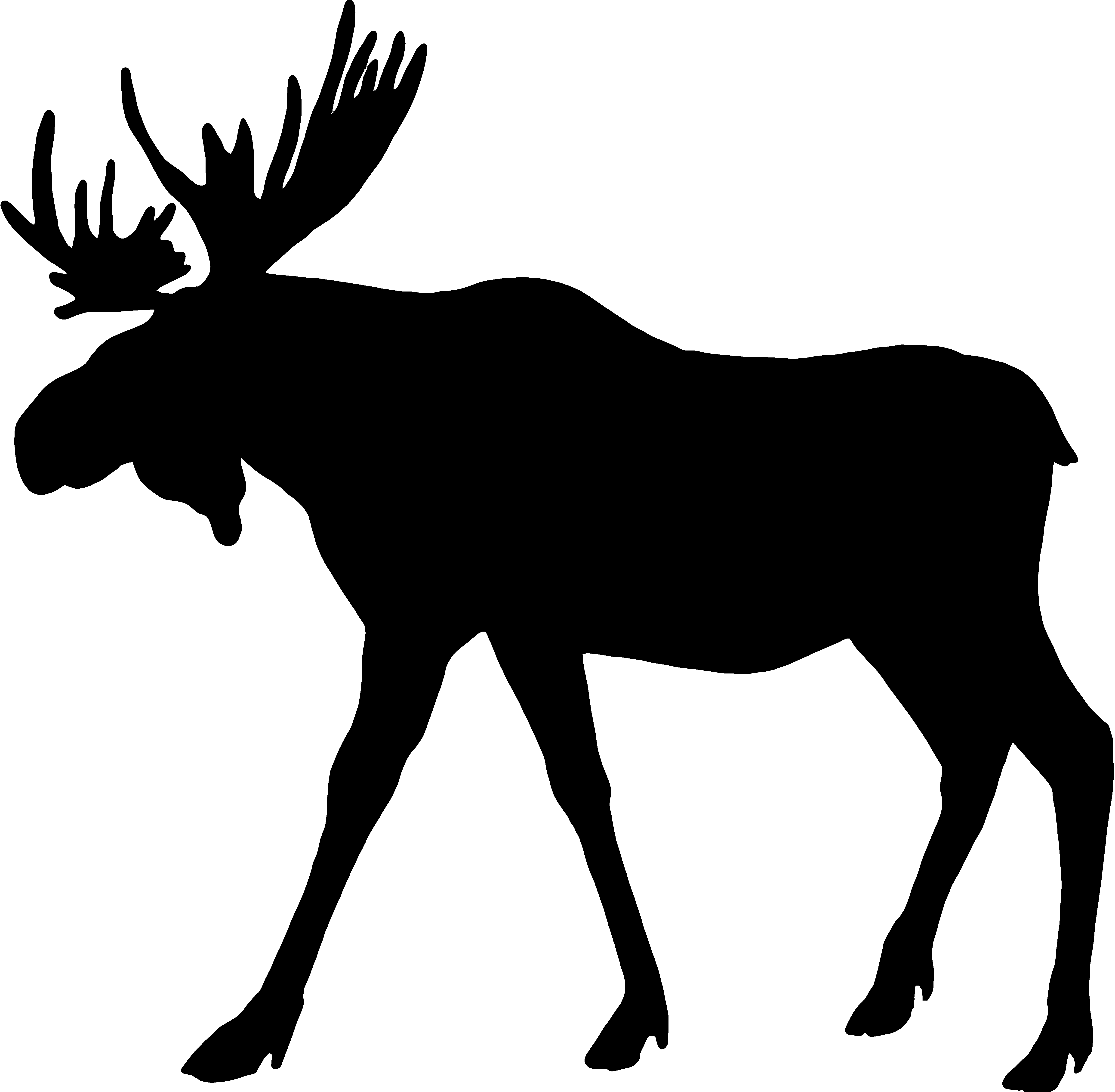 Moose silhouette